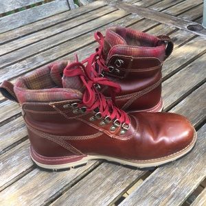 Timberland Pendleton Waterproof Leather Boots Sz 9